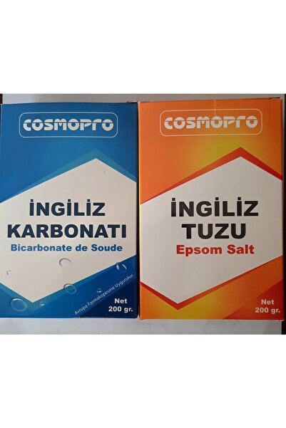 Dr. BellaSoft Cosmopro Ingiliz Tuzu 250 gram Ve Ingiliz Karbonatı 200 Gr.