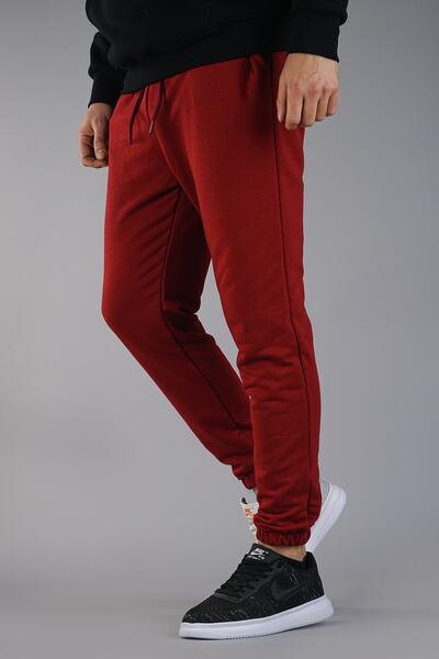 bombe Ανδρικό μπορντό παντελόνι 3 κλωστών