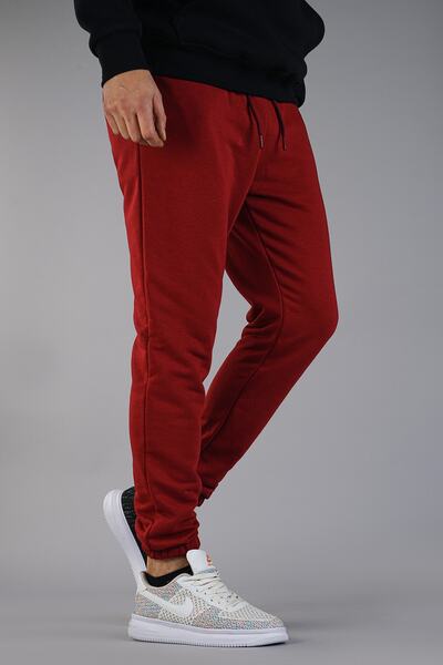 bombe Ανδρικό μπορντό παντελόνι 3 κλωστών