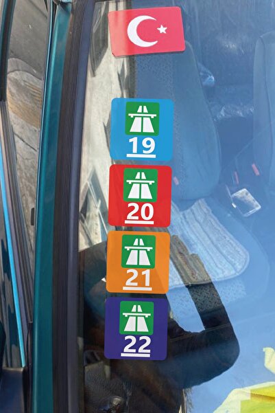 STİCKERCI BEY مجموعة السباق الإيطالية ملحقات معدلة للزجاج الأمامي للسيارة مجم...