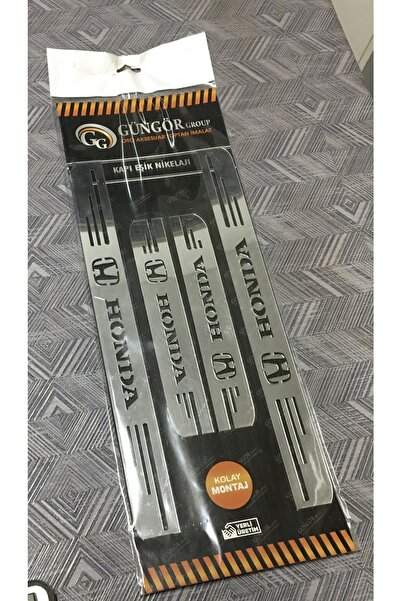 Güngör Honda Pleksi Nikelaj Parlak Krom Renk Araç Oto Kapı Eşiği Eşik Çıtası ...