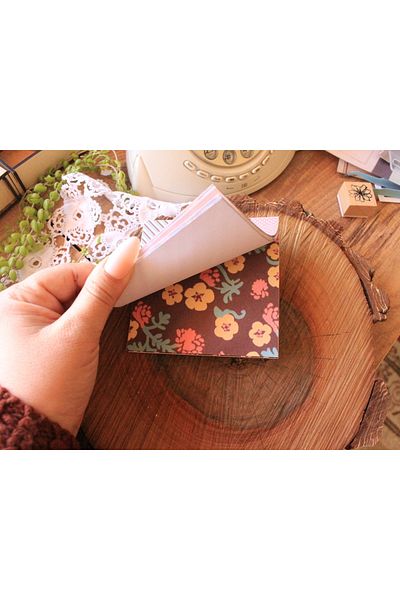 akcepazar 30 Sheets Patterned Paper Notebook Journal Vintage