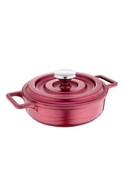 OMS PASLANMAZ 3721 Kapaklı Döküm Mini Tencere