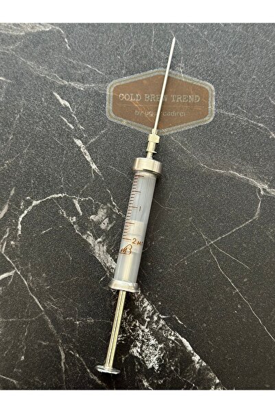 kimlab Cam Enjektör 2 Ml + Metal Iğne Ucu