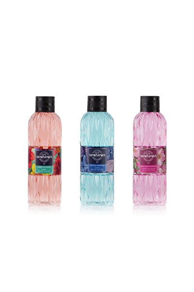 Marmara Kolonya Beauty Amber + Kiraz Çiçeği + Okyanus 300 Ml / 3'lü Beauty Ko...