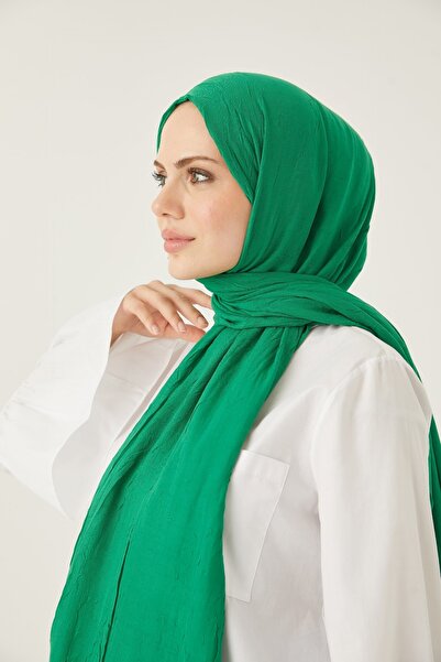 FRESCO SCARFS Women's Hijab Bamboo Scarf Shawl*benetton Green