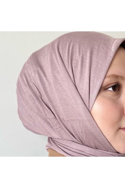 EZ STORE Τριπλό Σάλι Βαμβακερό Χτενισμένο (μαύρο Ροζ Μπεζ) Λύκρα