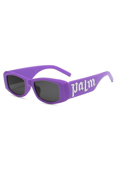 PurpleJam Palm Angels Purple Trend Cool Sunglasses