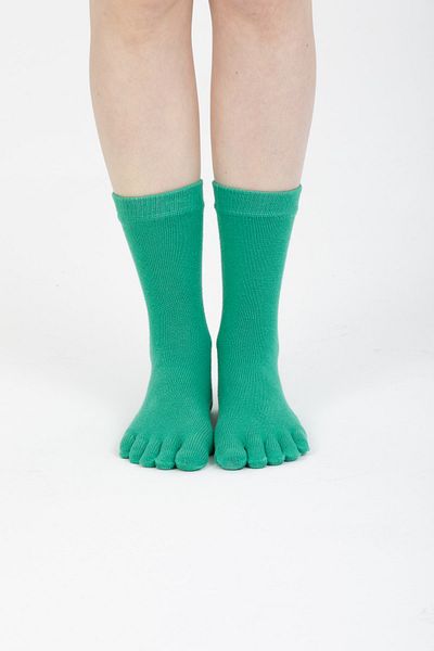 lacoton Дамски памучни чорапи Benetton с едноцветни пръсти TS-0202