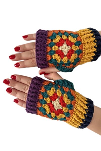 Bunibag Örgü Parmaksız Eldiven