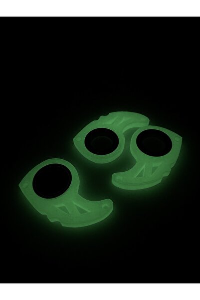 keyrambitcidayi Gece Parlayan Keyrambit X-4 Mini Anahtarlık Yeşil Fosforlu