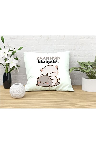 Bizi Bil Zaafımsın Bilmiyorlar Tasarımlı Yastık