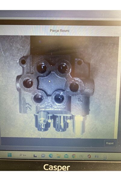 TÜRK TRAKTÖR 5099440 Valf-cıft Cıkıslı Orjinal Cnh