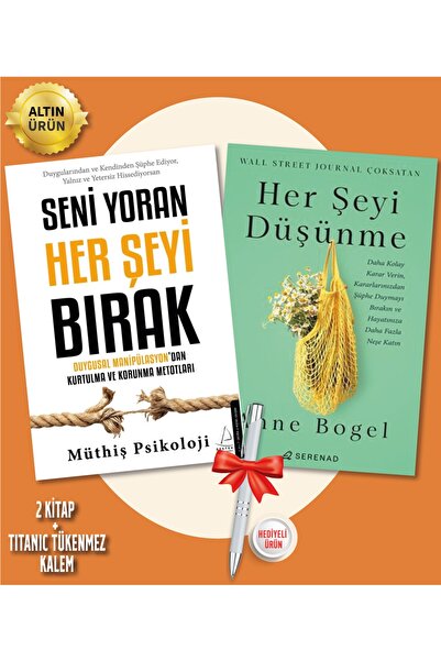 Destek Yayınları Seni Yoran Her Şeyi Bırak (müthiş Psikoloji) - Her Şeyi Düşü...