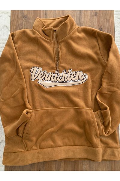 İYİ MODA Vernichten Half Fisherman Zippered Fleece