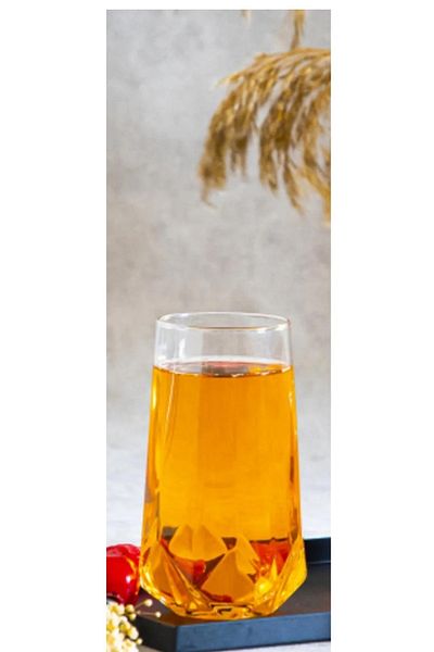 LAV Valeria Water Glass - Water Soft Drink Glass 6 Pcs 460 Cc.vlr374