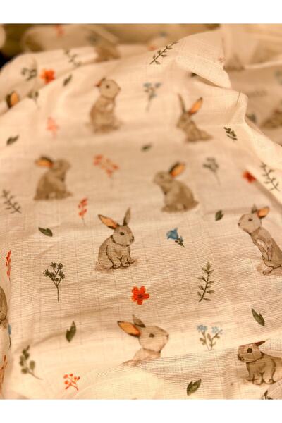 deva design 100% Cotton Fabric Muslin Baby Blanket & Baby Blanket 80*100