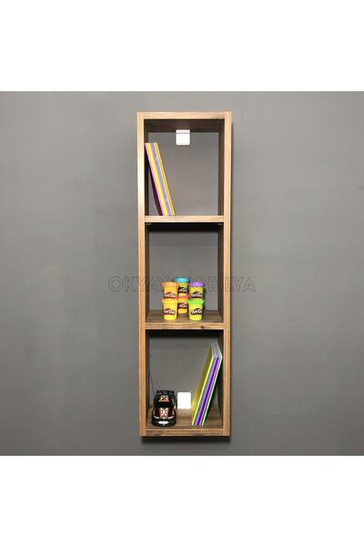 OKYAY MOBİLYA Dikey Dolap , Kitaplık , Aksesuar Dolabı , Oyuncak Dolabı