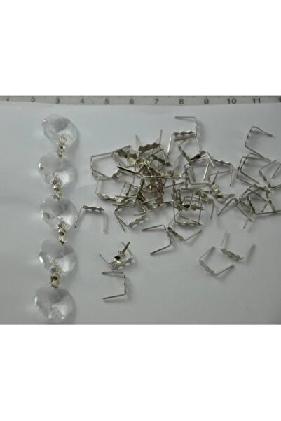 apex avize Avize Taşı Aksesuarı Krom Papyon 50 Adet