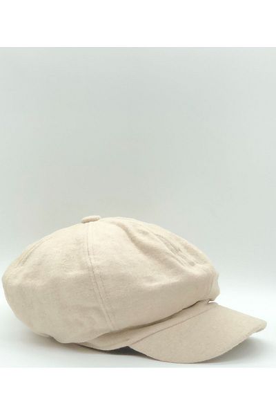 Hoppe Winter Stamped Wool Draped Women's Cap Hat