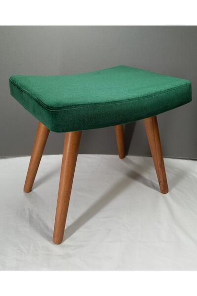 BARERMO Zümrüt Kavisli Puf Bench, Puf Sandalye, Oturak, Tabure, Makyaj Masası...