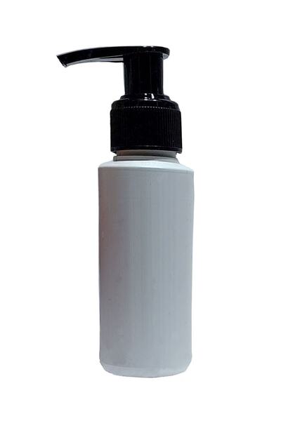 Sampex 100 bucăți 70 ml dozator de săpun polietilenă sticlă neagră cu pompă