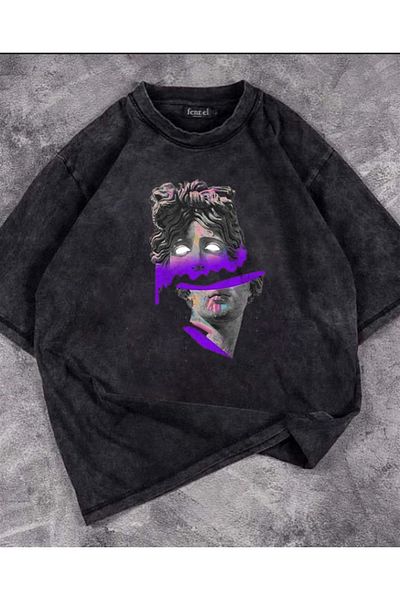 Touz Πλένεται Sculpture Art Unisex Vintage T-shirt