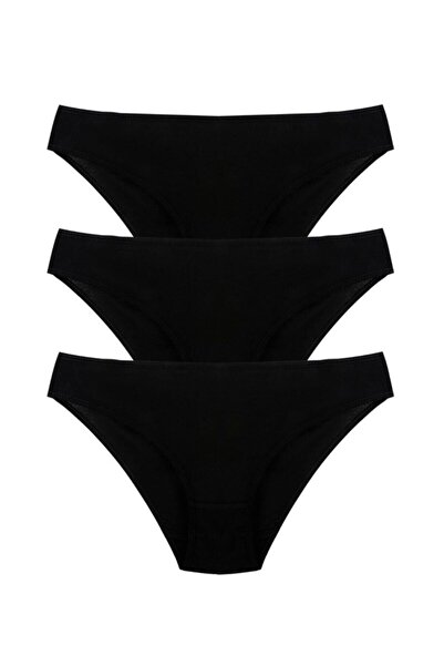 Papatya Kadın  %100 Pamuk Ipliği 3'lü Slip