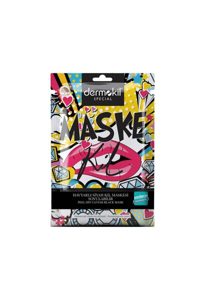 Dermokil Havyarlı Tek Kullanımlık Soyulabilir Maske 15 Ml