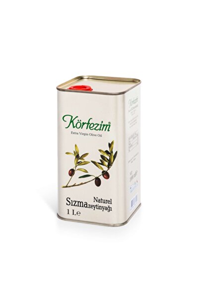 Körfezim Naturel Sızma Zeytinyağı 1 Lt Teneke