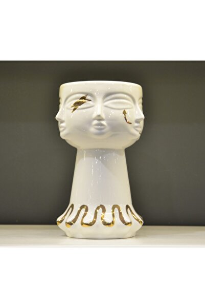 Lucky Art Ba-hem Ayaklı Surat Vazo