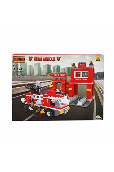 Genel Markalar Blx Fire Rescue Yangın Söndürme Ekibi Kamyonu 301 Prç