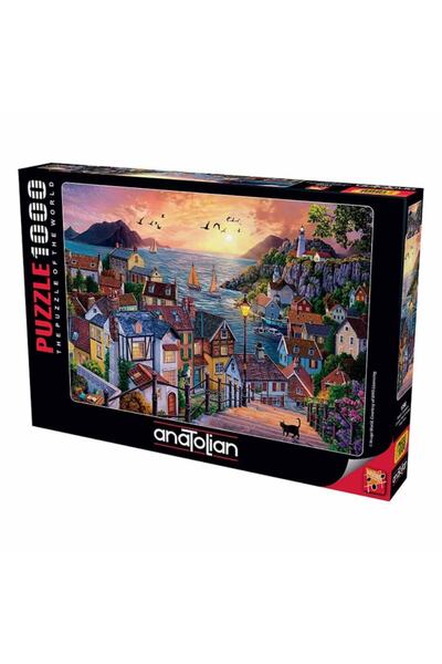 Anatolian 1000 Parça Puzzle : Sahilde Günbatımı