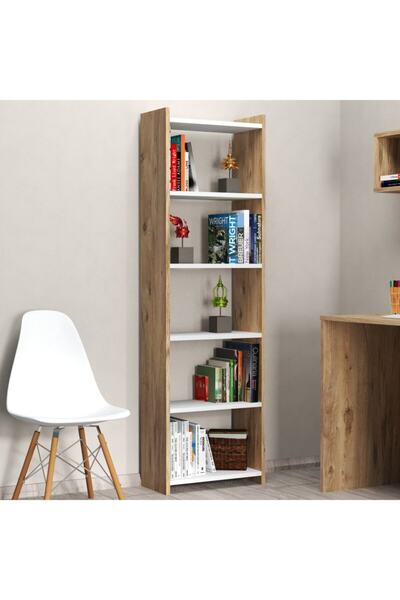 Tanmob Kitaplık Çam-beyaz - Ktb0103