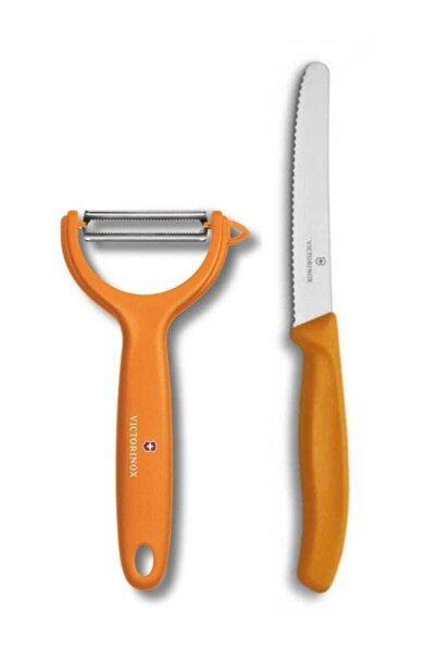 Victorinox Dik Soyacak Ve 11 Cm Bıçak 2li Set