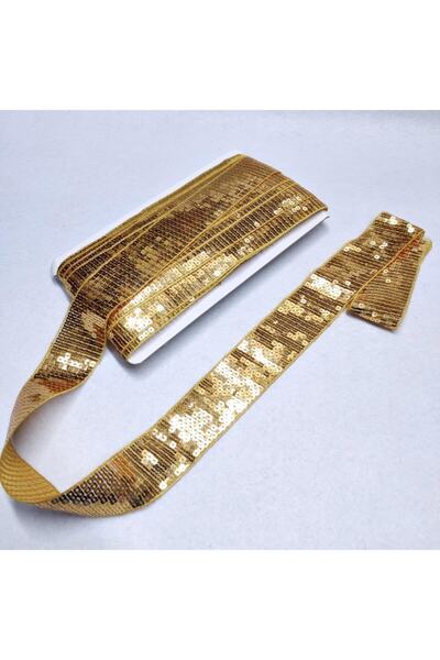 EleganTShoP Dantelă cu panglică și paiete 18 metri 32449