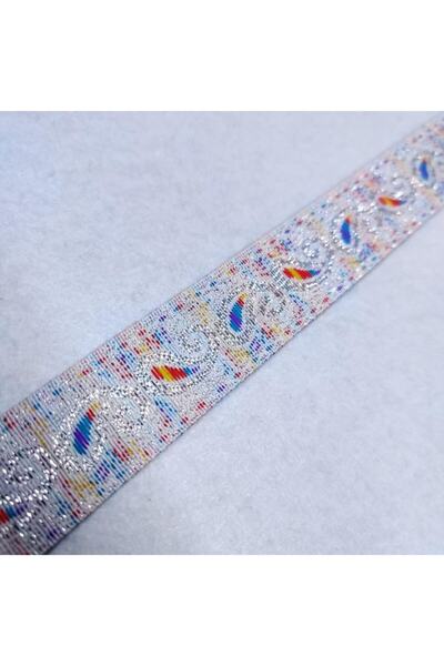 EleganTShoP Смугаста стрічка з мереживом 17 метрів