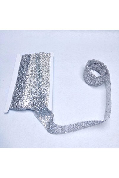 EleganTShoP Срібна стрічка з блискітками 9 м
