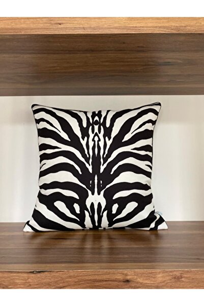 KIRLENTİM غطاء وسادة منقوش على الوجهين مطبوع رقميًا E714 مع حواف مضلعة