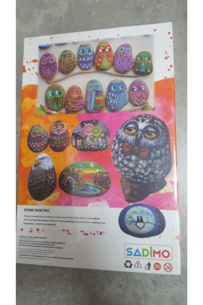 sadimo craft Taş Boyama Sanatı