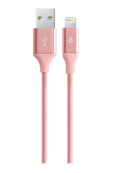 Ttec 2dk16ra Alumicable Iph. Şarj Kablosu Roze Altın