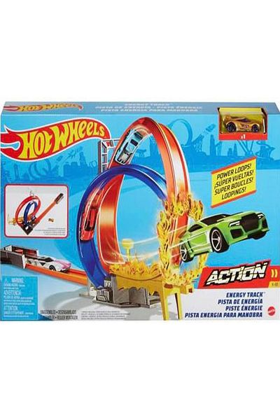 HOT WHEELS Energy Track Racing Set Double Circle Gnd92 Licensed Product