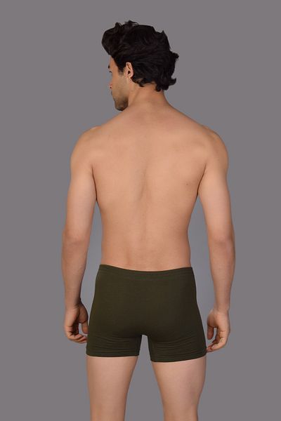 SOLFEJ BOXER Ανδρικό μπόξερ χακί - Σολφέζ, λάστιχο βαμβάκι και λίκρα