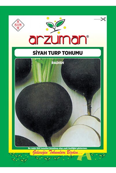 Arzuman Siyah Turp Tohumu