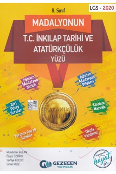 Gezegen Yayınları Gezegen Yayıncılık 8. Sınıf Madalyonun T.c. Inkılap Tarihi ...
