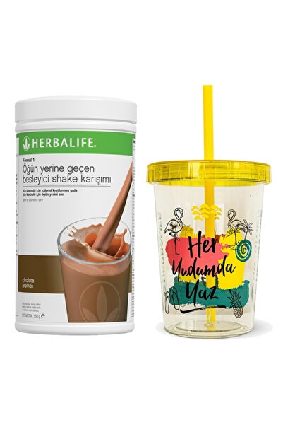 Herbalife Formül 1 Shake Çikolata 550gr + Chiller Hediye
