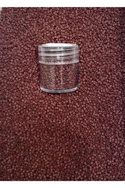 Hedef Bijuteri خرز ميوكي ديليكا بني أصلي Db-1584 - صندوق رقم: 216 - 11/0 - 7,...