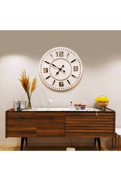 RacartShop Dekoratif Aynalı Saat - 44 (50x50 Cm)