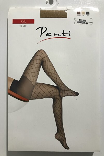 Penti Patterned Heart Pantyhose