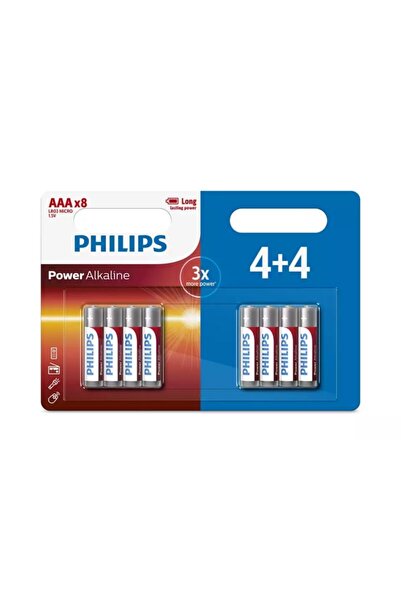Philips Power Alkalin AAA 4+4